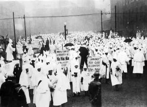 Frocks: Gathering of Ku Klux Klan members