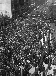 Rosa: Gathering place to the May Day rally of 1933