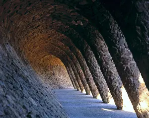 Laundress: GAUDI, Antoni. Park Guell