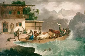 Gauermann: Gauermann, Friedrich, (1