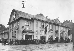 Garage: The GDA headquarters in Stuttgart-Cannstatt, 1923
