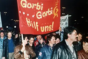 Authorisation: GDR - Demonstrations in Leipzig 1989