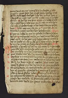 Loose: Gebetbuch (Fragment)