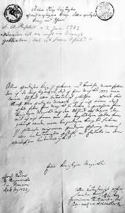 1742: Gebhard Leberecht von Bluecher