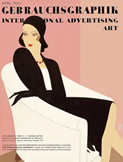 Gebrauchsgraphik: Gebrauchsgraphik front cover April 1930