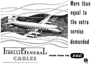 Pirelli: G.E.C. Electrical Equipment For Aviation