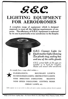 Aerodromes: GEC Lighting Equipment For Aerodromes