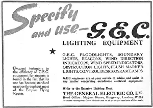 Aerodromes: GEC Lighting Equipment For Aerodromes