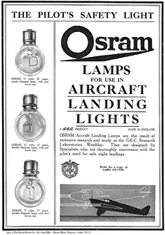 Osram: GEC Osram Lights For Aircraft
