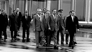 Belgrade: Geidar Aliyev visiting Belgrade