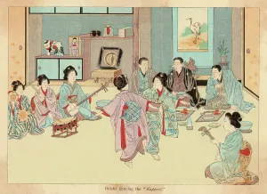 Accompaniment: Geishas dancing the Kappore