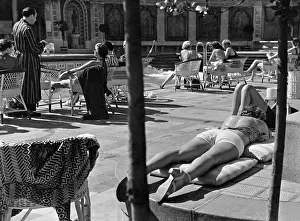 Gellert: Gellert Baths in Budapest, 1935