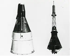 Gemini: The Gemini, left, and Mercury spacecraft compared
