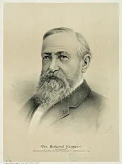 C1888: Gen. Benjamin Harrison, of Indiana