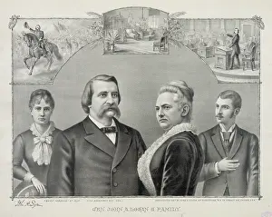 Logan: Gen. John A. Logan & family