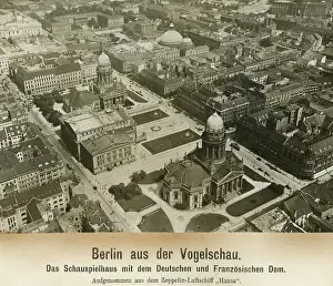 Gendarmenmarkt: The Gendarmenmarkt in Berlin-Mitte, 1913