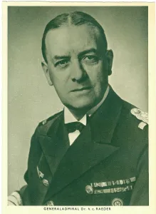 Appointments: General Admiral Dr h.c. Raeder head and shoulders