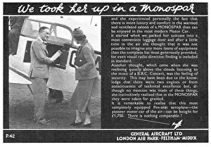 Monospar: General Aircraft Monospar