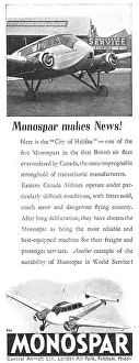 Monospar: General Aircraft Monospar