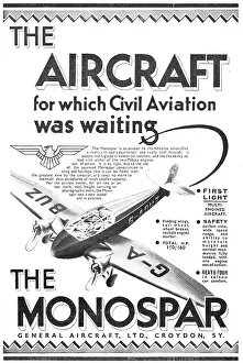 Monospar: General Aircraft Monospar