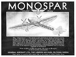 Monospar: General Aircraft Monospar : Chassis-Borne