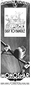 Monospar: General Aircraft Monospar Features No3: Easy To Handle