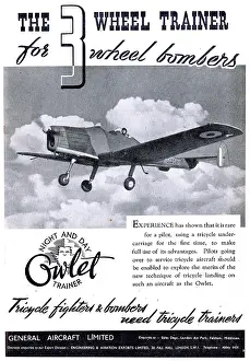 Owlet: General Aircraft Owlet For 3 Wheel Bombers