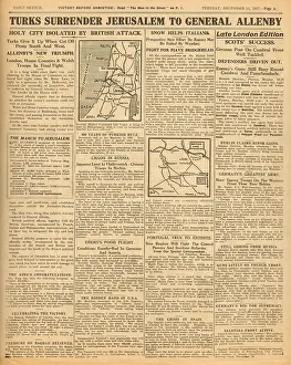 Allenby: General Allenby enters Jerusalem, WW1