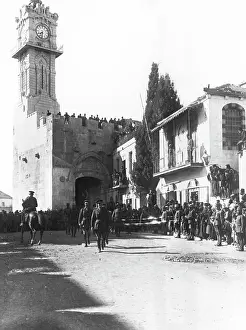 Allenby: General Allenby entry into Jerusalem 1917