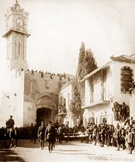 Allenby: General Allenby in Jerusalem in May 1918