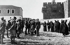 Allenby: General Allenby in Jerusalem during WW1