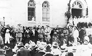 Allenby: General Allenby in Jerusalem during WW1