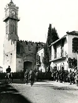 Allenby: General Allenby's official entry into Jerusalem, WW1