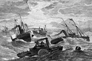 Hatteras: General Ambrose Burnside's expedition crossing ?