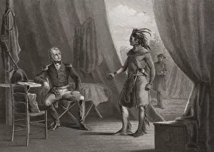 Mixed Race: General Andrew Jackson and Creek Chief Red Eagle