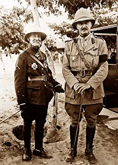 Allenby: General Bailloud and General Allenby during WW1