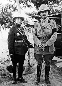 Allenby: General Bailloud and General Allenby during WW1