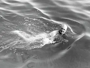 Gallipoli: General Birdwood swimming