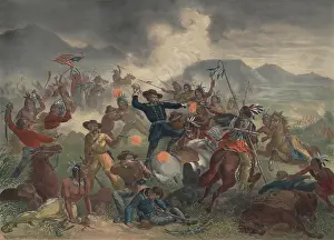 Mutilation: GENERAL CUSTERS DEATH STRUGGLE. THE BATTLE