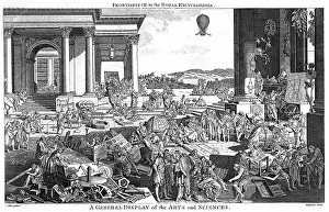 Rather: A General Display of Arts and Sciences. Engraving