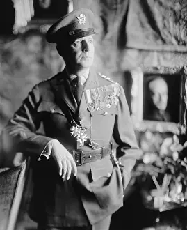 Lcgr1310: General Douglas MacArthur, ca. 1940. He held the