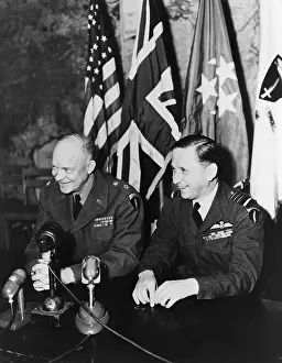 Shaef: General Dwight Eisenhower announces Germany's