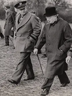 Paratroop: General Dwight Eisenhower, and Prime Minister ?