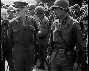 Dwight: General Dwight Eisenhower Visiting A Death