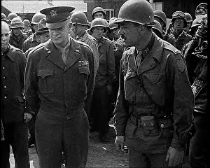 Dwight: General Dwight Eisenhower Visiting A Death