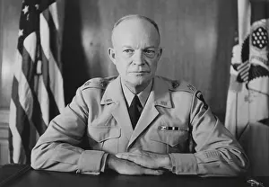 Lcgr1310: General Dwight Eisenhower, wears the five-star