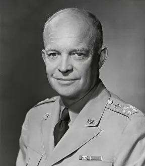 Lcgr1310: General Dwight Eisenhower, wears the five-star