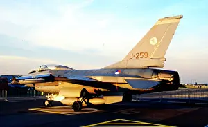 Finningley: General Dynamics F-16B Fighting Falcon J-259
