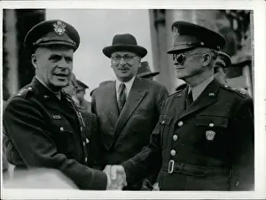 Mathew: General Eisenhower and General Ridgway in Paris