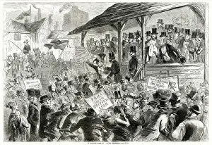Scen: General Election 1857